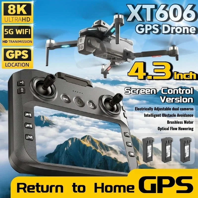 Best Deal XT606 MAX Drone GPS  - Drone Mapping 评论和价格